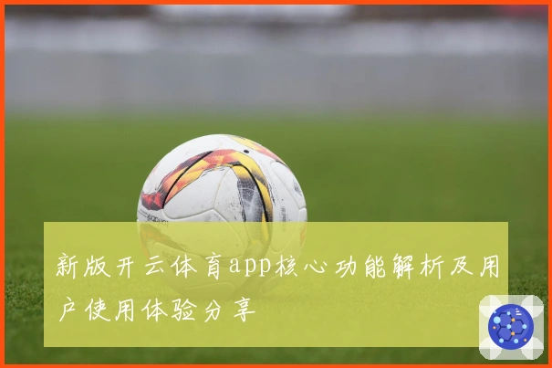 新版开云体育app核心功能解析及用户使用体验分享