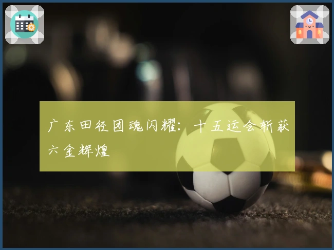 广东田径团魂闪耀：十五运会斩获六金辉煌